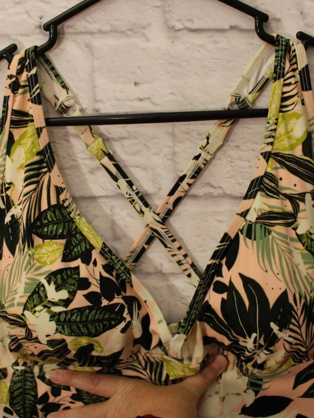 Adore Me Tankini Set Plus 3X Two Piece High Waist Floral Set Beach Travel Summer